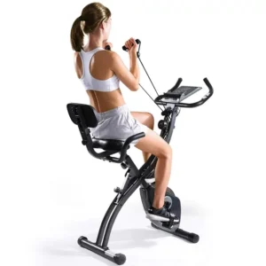Stationary Indoor Exercise Bike-Easy Folding