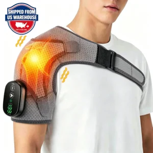 Heated Shoulder Wrap with Heat and Massage