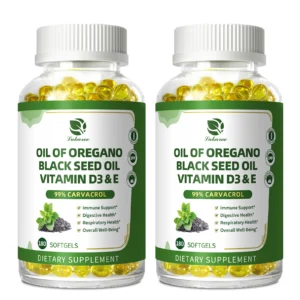 Lukaree Organic Oregano Oil Capsule with Black Seed Oil