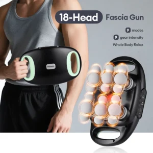 18/24 Heads  Deep Tissue Muscle Massager Wireless Massage Gun
