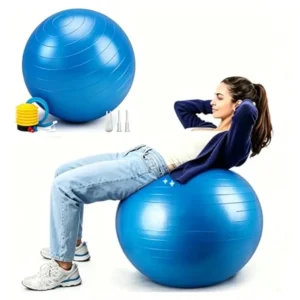 Exercise Yoga Ball, Explosion-Proof Stability Ball 25in with pump